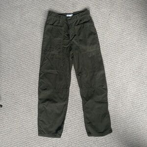 Velvet Brylie corduroy green pants 2